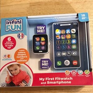 Fitwatch and Smartphone - Black